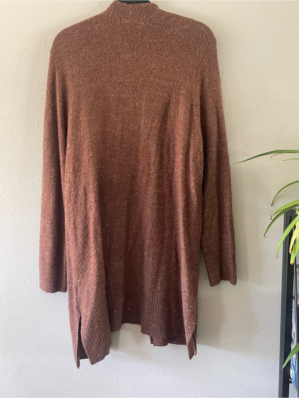 Old Navy Chestnut Open-Front Pocket Cardigan - Picture 2 of 5